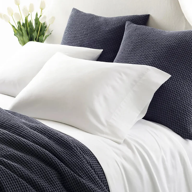 Contoured cooling pillow-Essential Sateen White Pillowcases