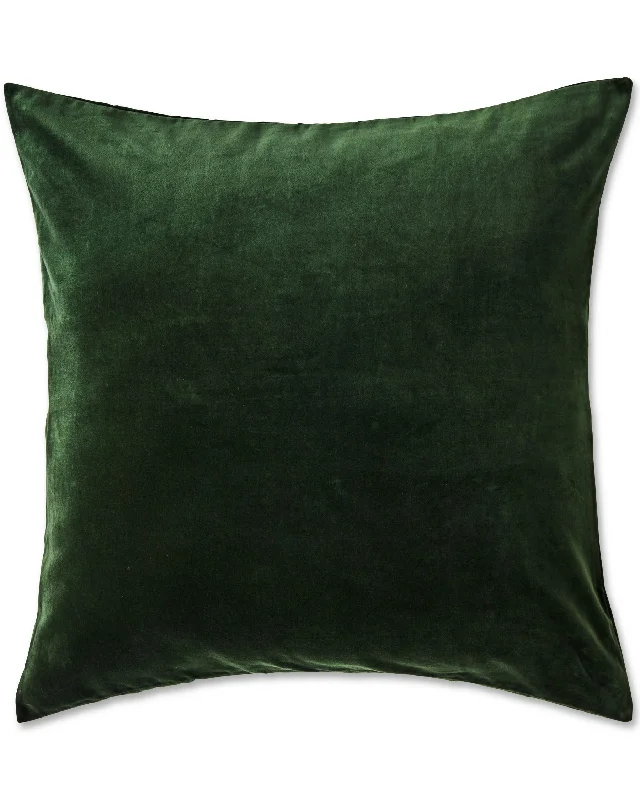 Waterproof bed liner-Kombu Green Velvet European Pillowcases