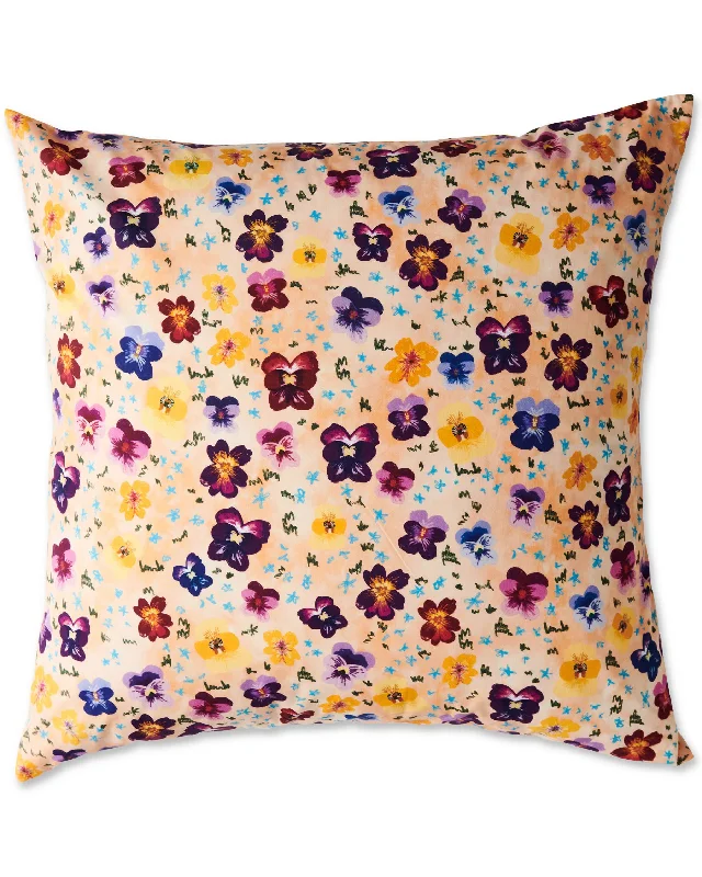 Plush wool comforter-Pansy Organic Cotton European Pillowcases