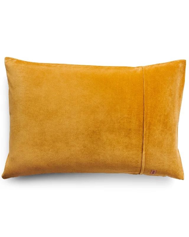 Ergonomic gel memory pillow-Pecan Velvet Pillowcases